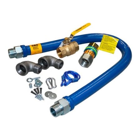 Allpoints Allpoints 322178 Hose Kit, Gas - 1-1/4" X 48" For Dormont Mfg 322178